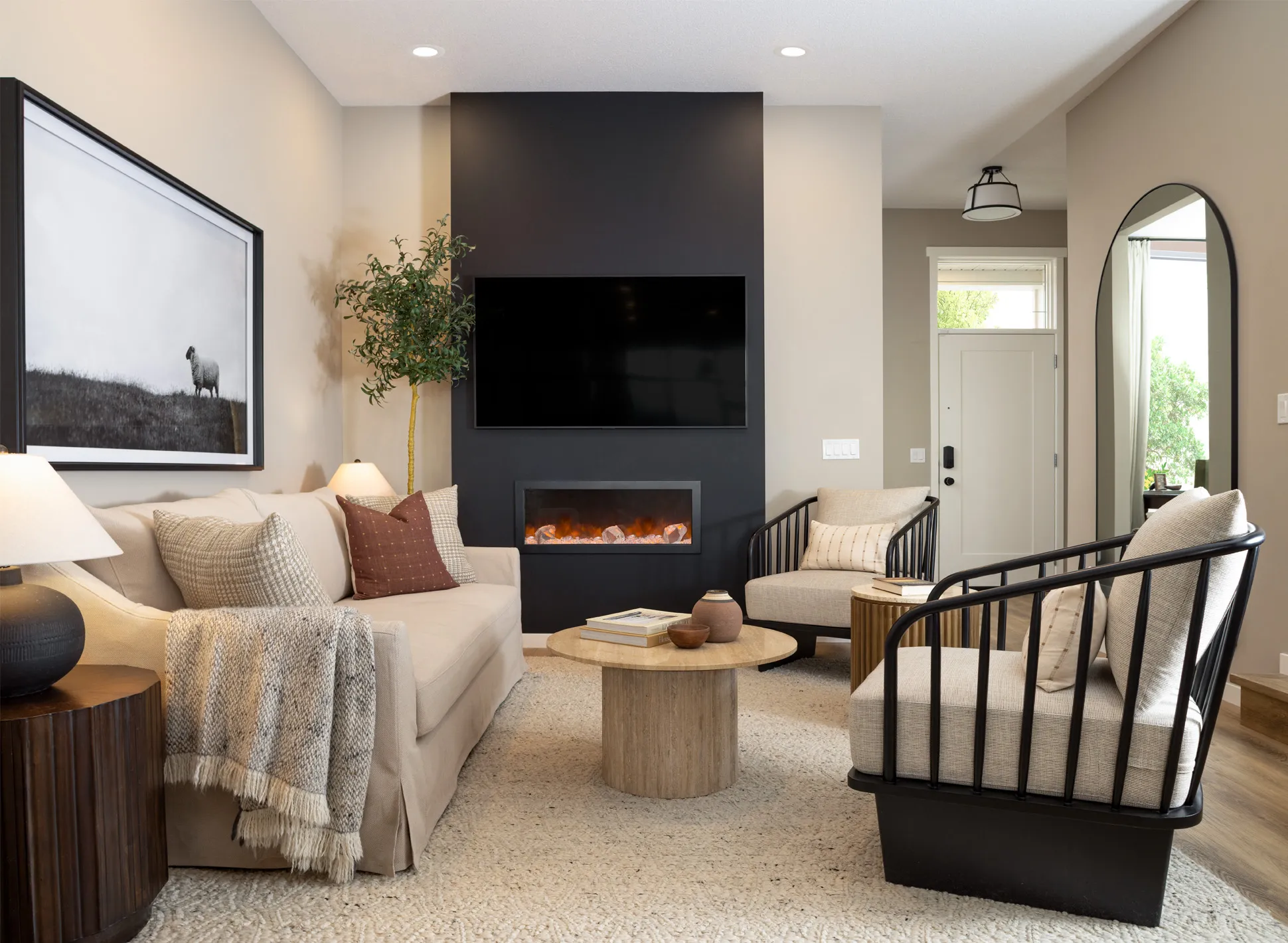 Hopewell Lyall laned showhome living room